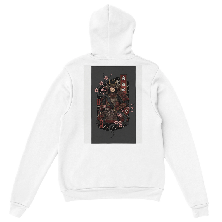 Japanese Warrior Design Hoodie